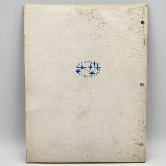 Subaru 1979 Service Training Manual Carburetor Theory Operation Servicing - Picture 2 of 3